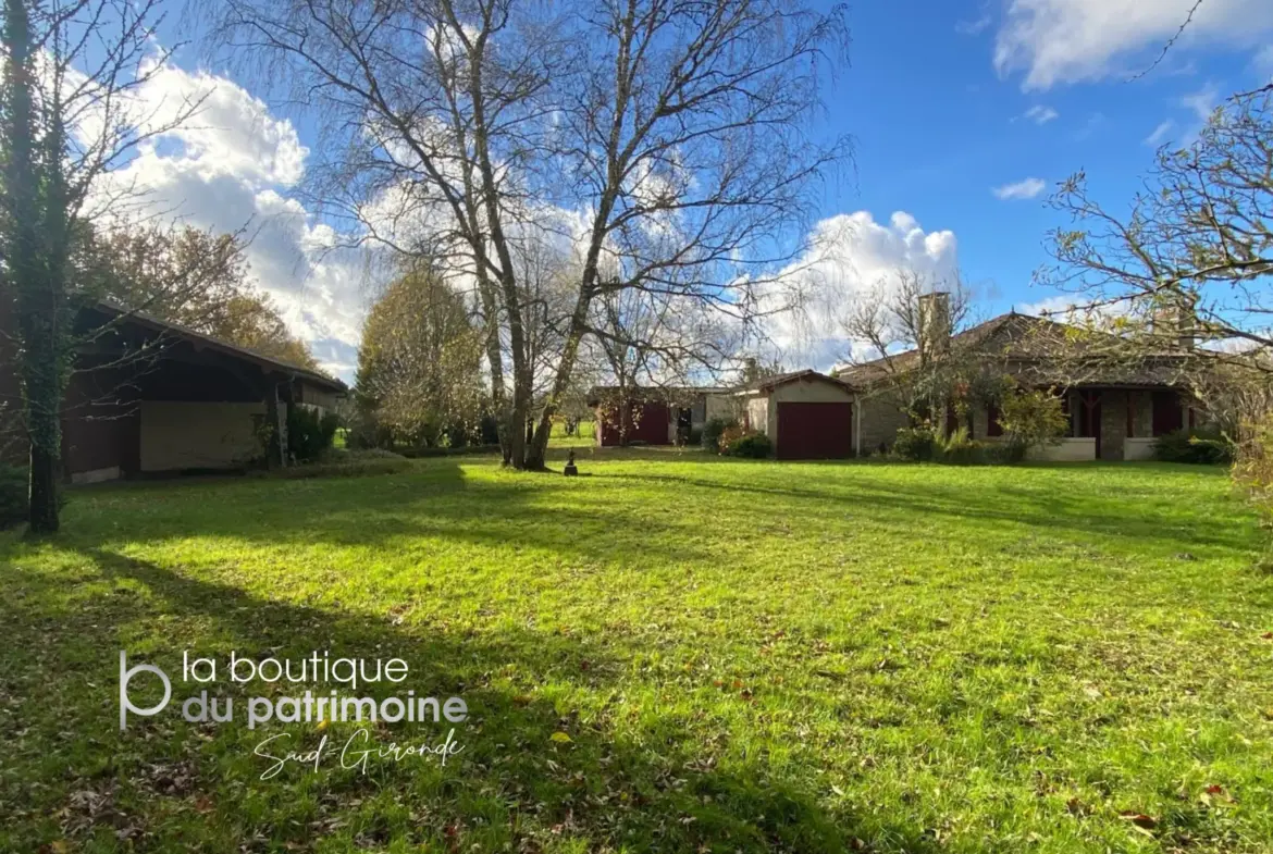 Propriété en exclusivité de 178 m² sur 4,5 hectares près de Bazas 