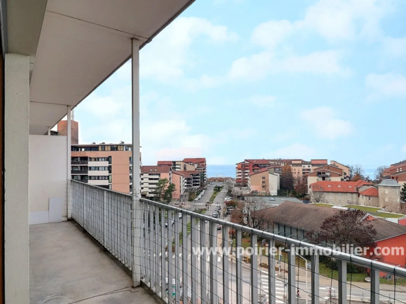 Studio rénové avec vue panoramique sur le Lac Léman à Thonon-les-Bains