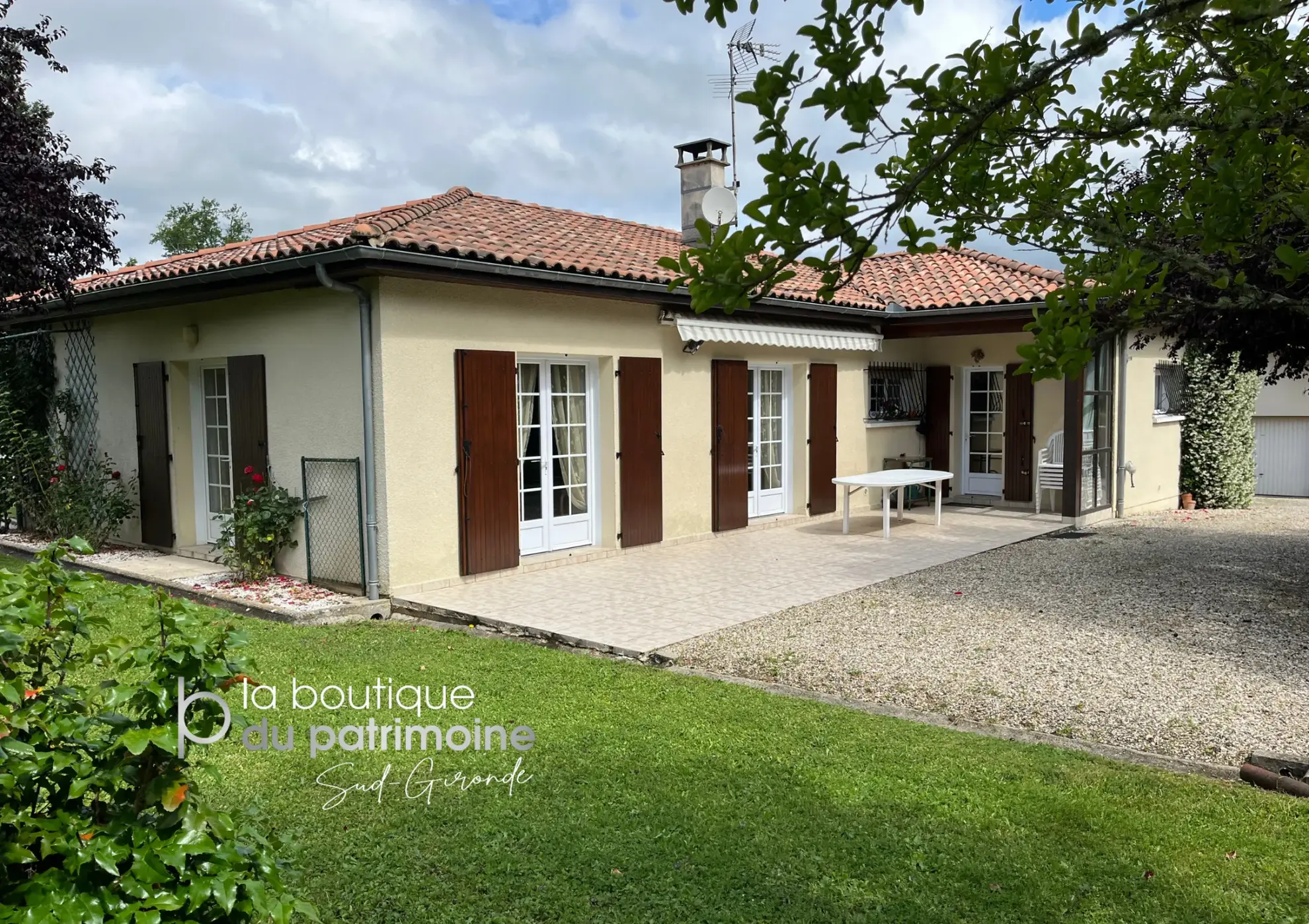 À vendre : Maison de 133 m² à Bazas, 3 chambres et double garage 