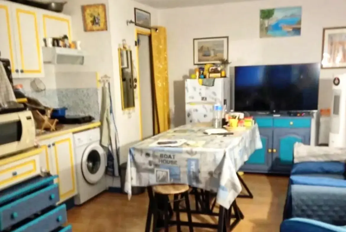 Appartement T2 à Narbonne Plage, à 37 m² avec parking sécurisé 