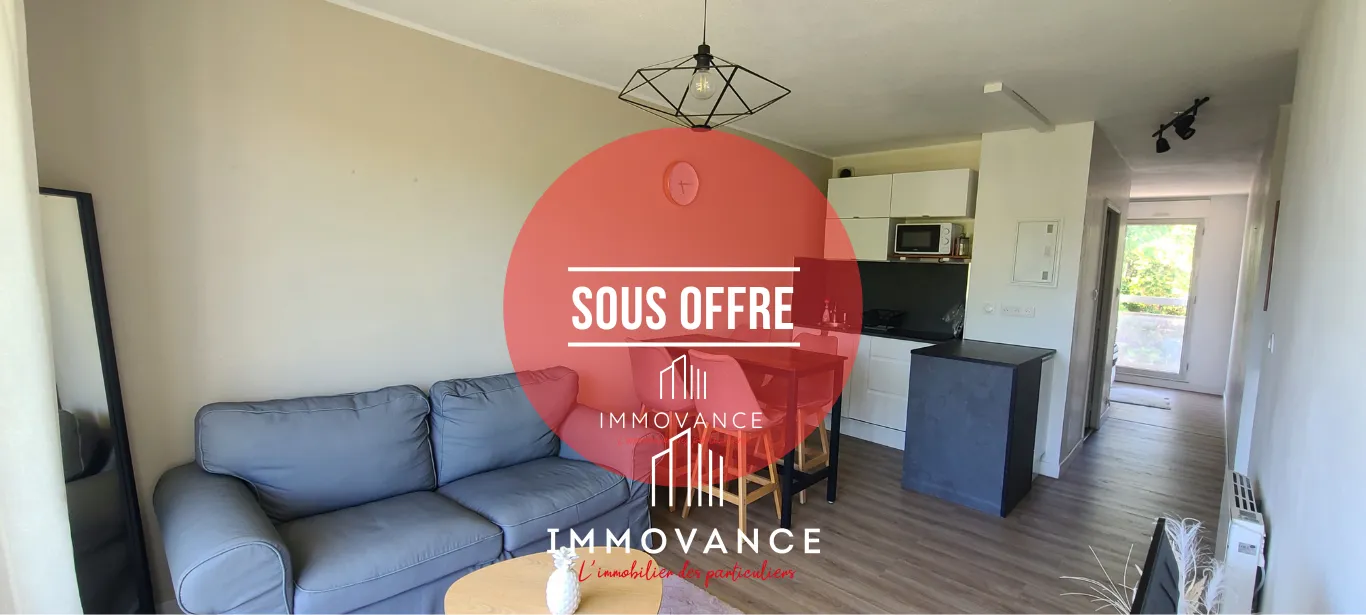 À vendre : Appartement traversant 2 pièces à Montpellier, secteur Père Soulas 