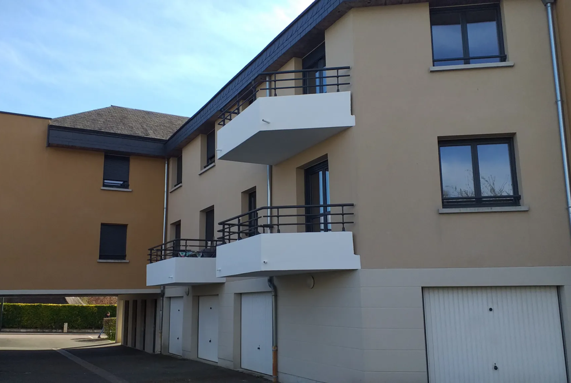 À vendre : Appartement 2 chambres avec terrasse à Envermeu, près de Dieppe 