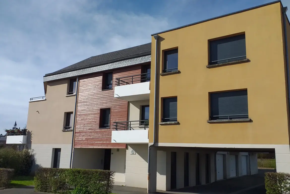 À vendre : Appartement 2 chambres avec terrasse à Envermeu, près de Dieppe 