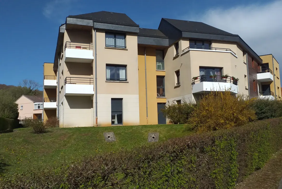 À vendre : Appartement 2 chambres avec terrasse à Envermeu, près de Dieppe 