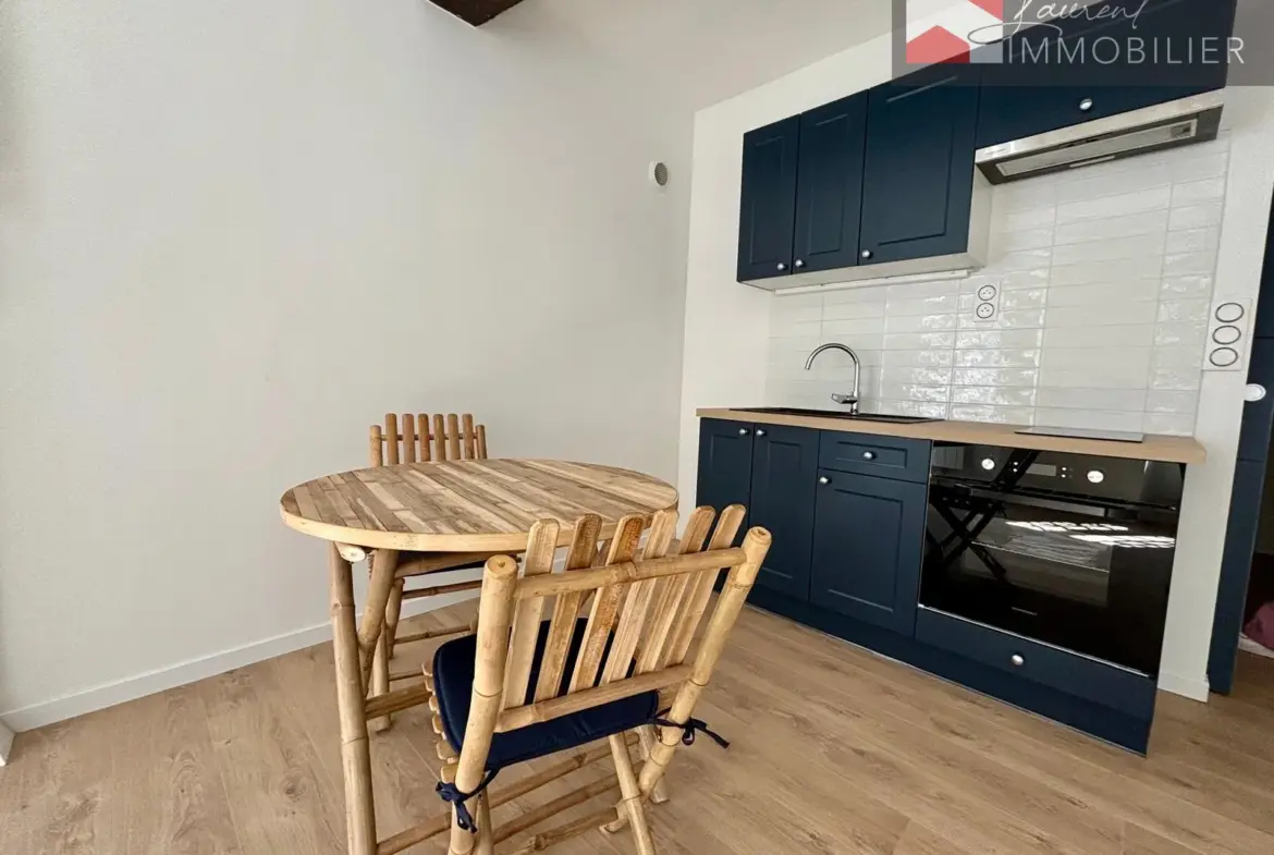 Appartement rénové 2 pièces, 35,61 m² à vendre à Bourg-en-Bresse 