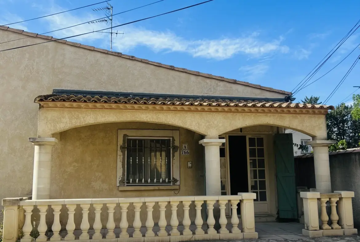 Villa Type 2 avec Cour et Terrasse à Lunel Viel 