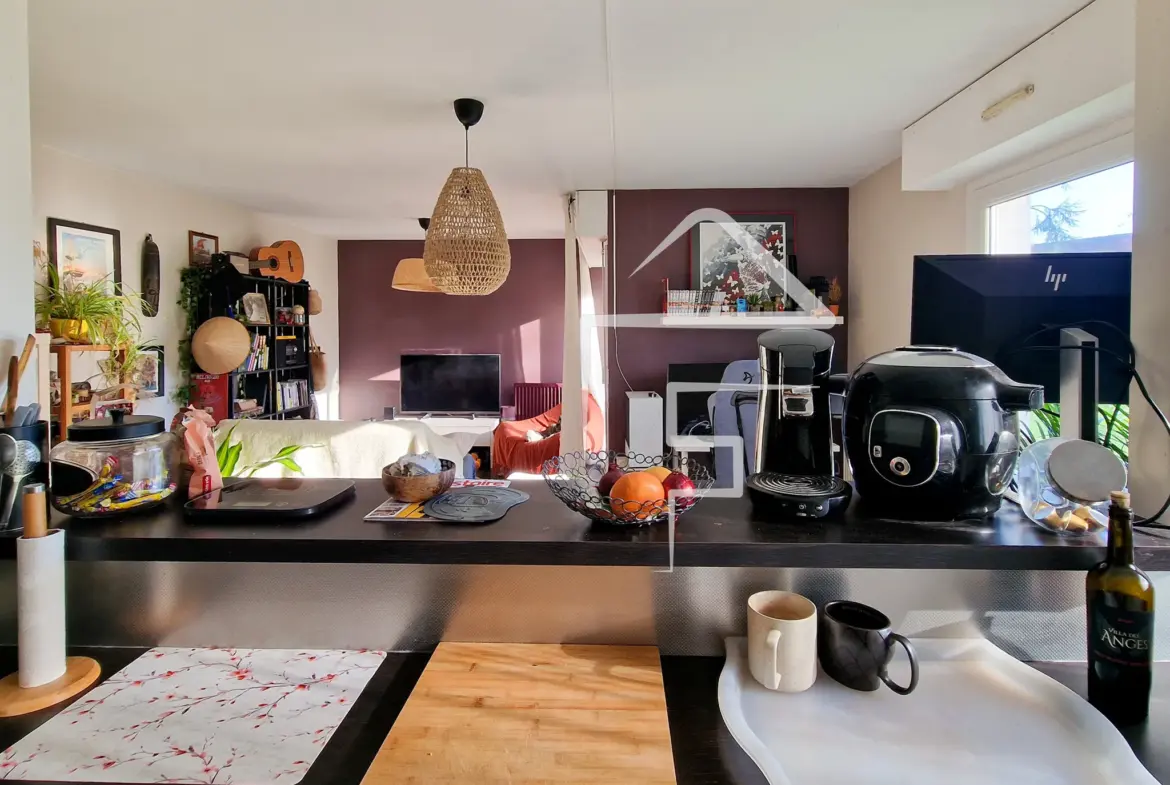 Vente Appartement T2 Nantes Eraudière avec Balcon et Stationnement 