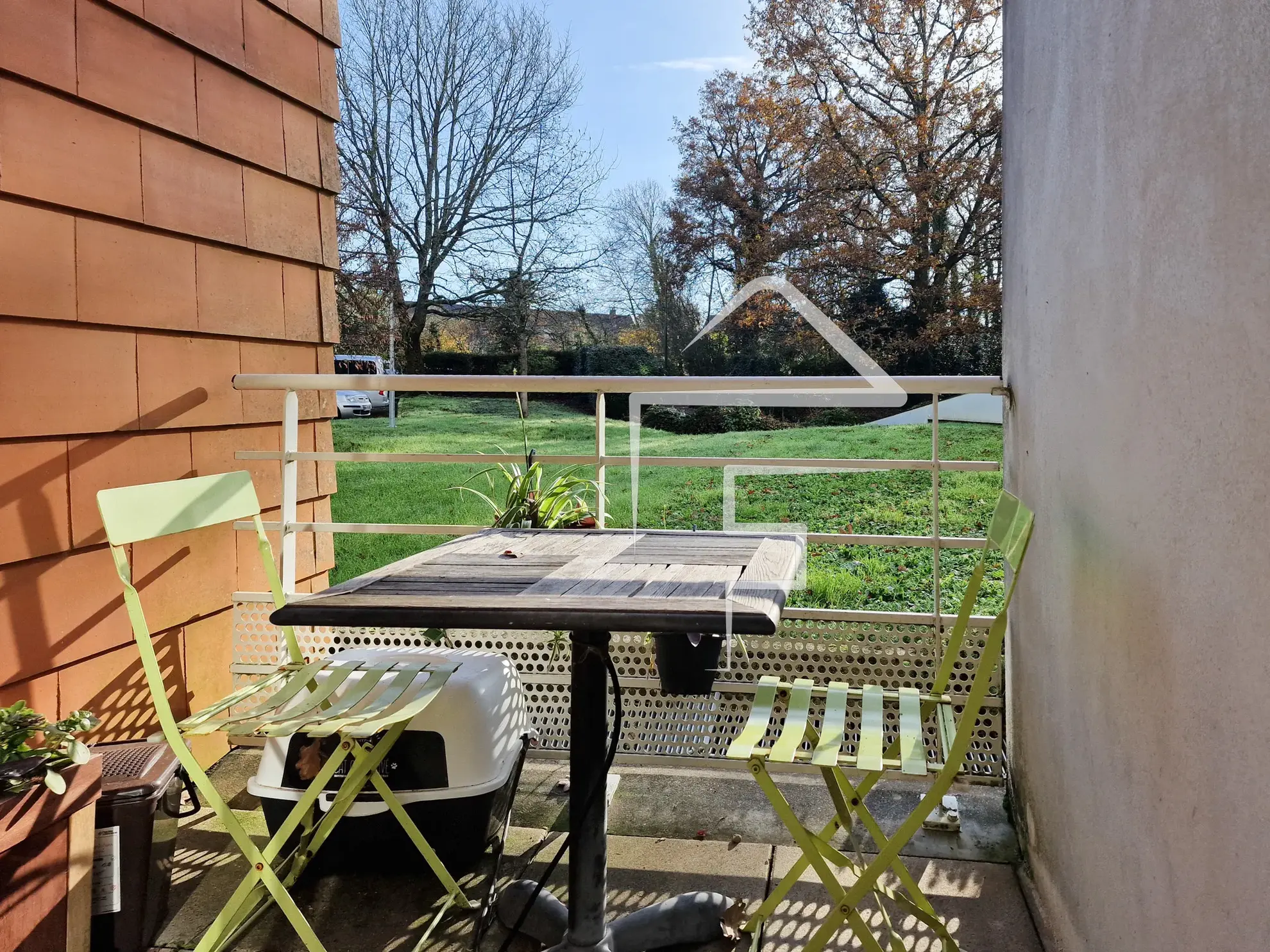 Vente Appartement T2 Nantes Eraudière avec Balcon et Stationnement 