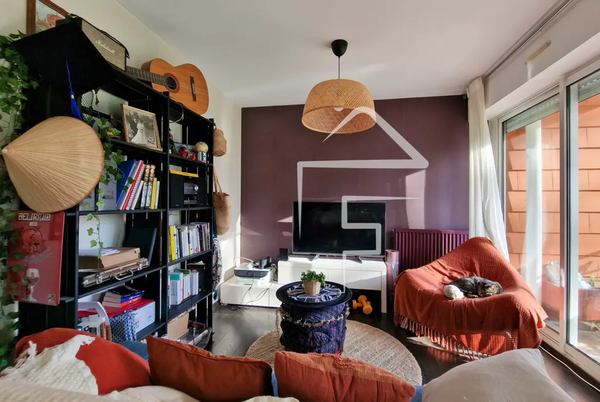 Vente Appartement T2 Nantes Eraudière avec Balcon et Stationnement 