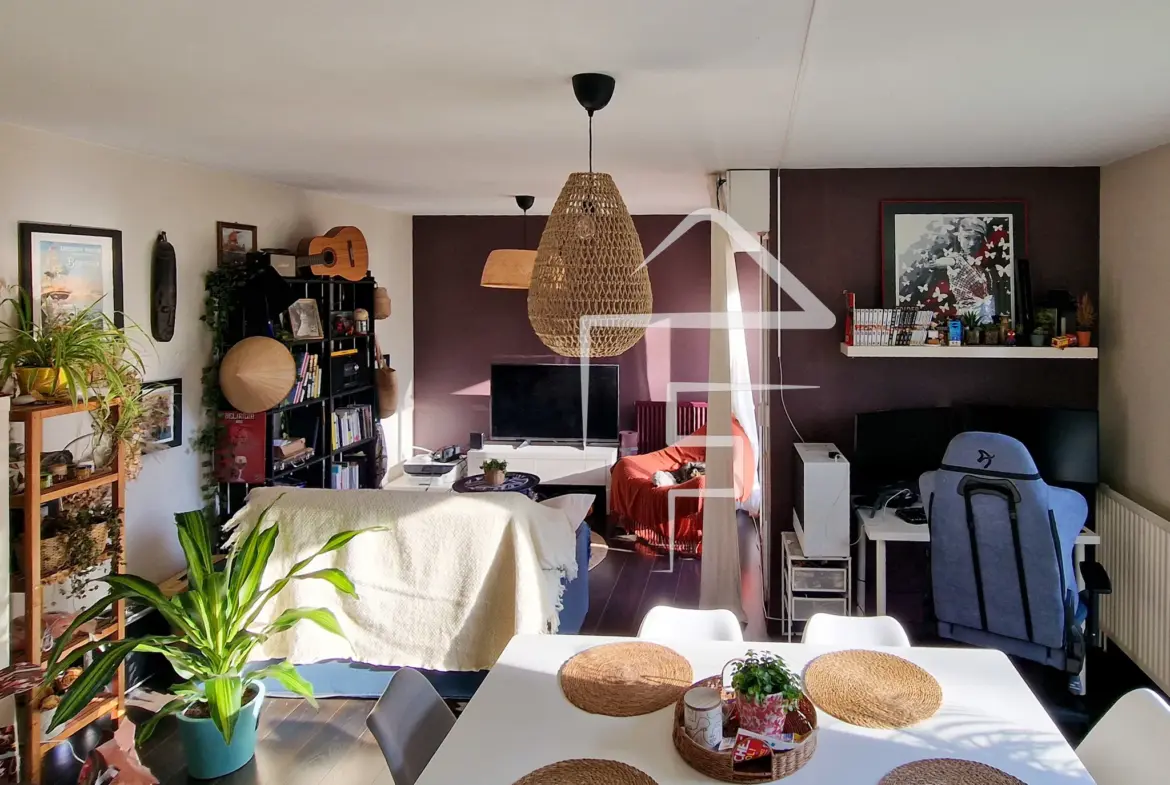 Vente Appartement T2 Nantes Eraudière avec Balcon et Stationnement 