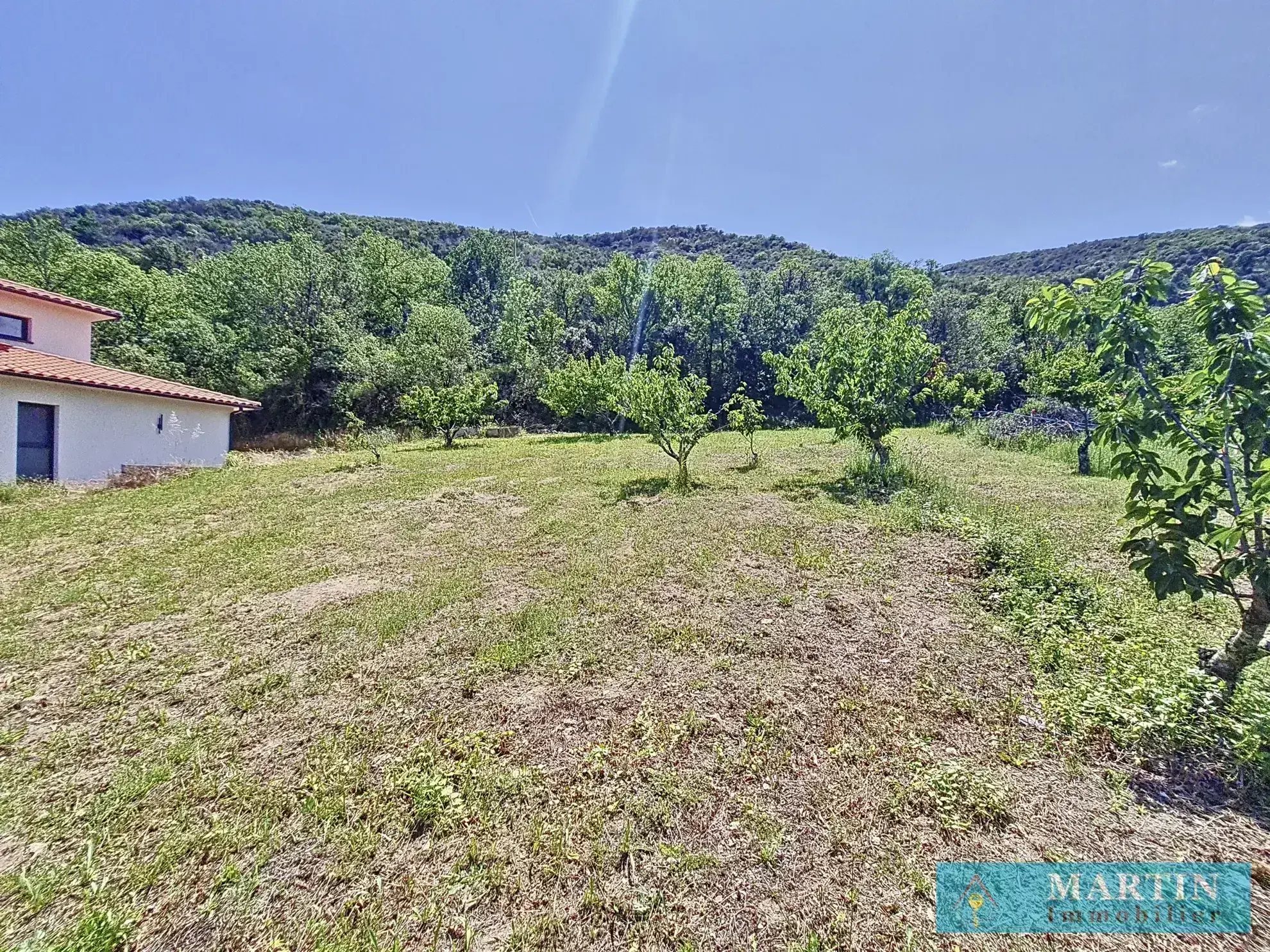 Terrain à bâtir 4 faces avec vue dégagée à Céret 