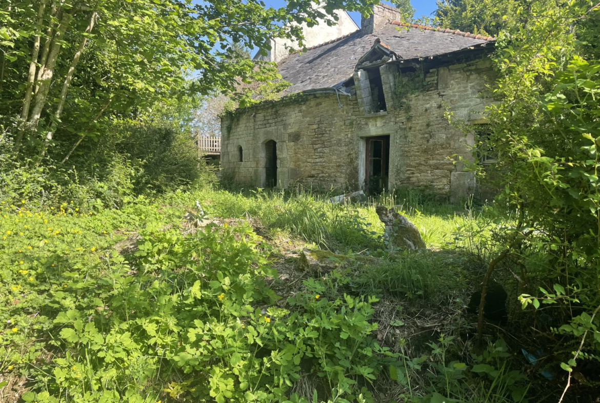 À vendre : Maison et Longère à Quistinic - Fort potentiel 