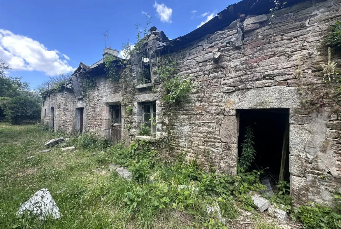 À vendre : Maison et Longère à Quistinic - Fort potentiel 