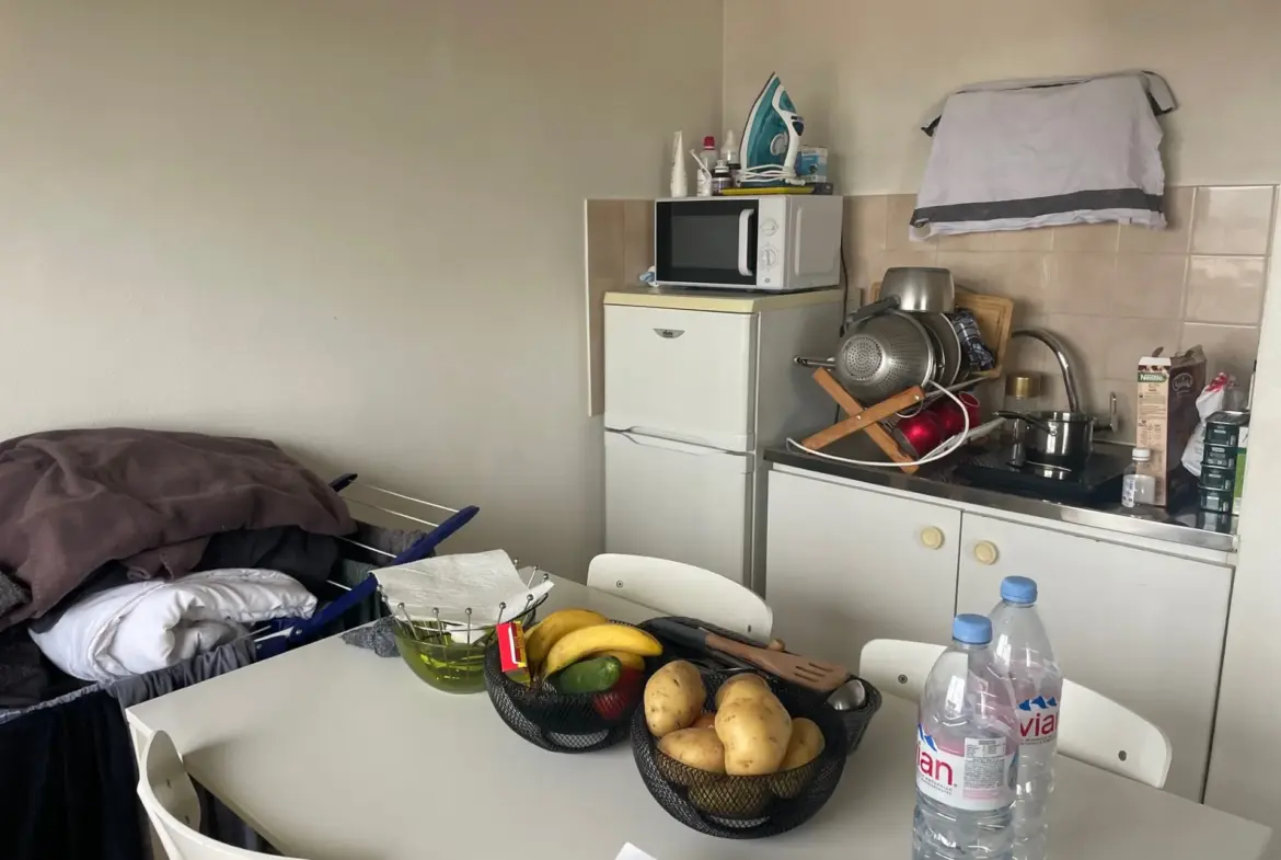 Vente studio 25 m² à St Cyr l'Ecole avec terrasse et parking 