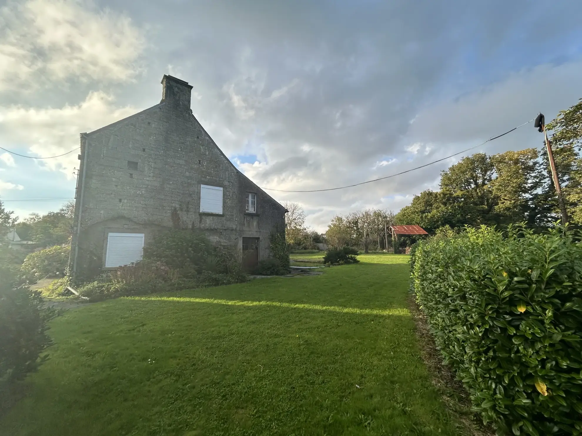 Belle propriété à Melrand avec fort potentiel 