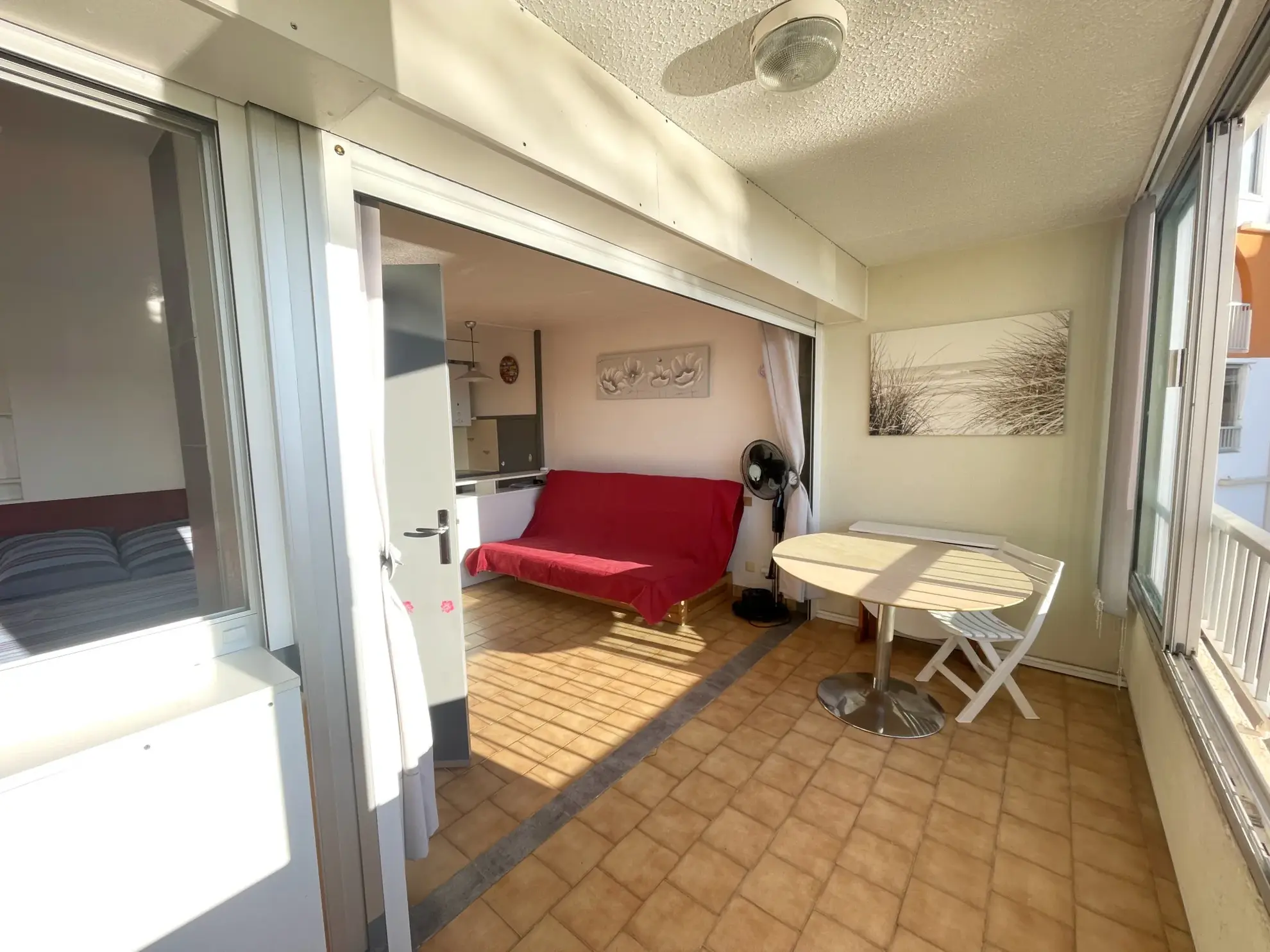 Appartement 2 pièces cabine au Cap d'Agde proche de la Plage Richelieu 