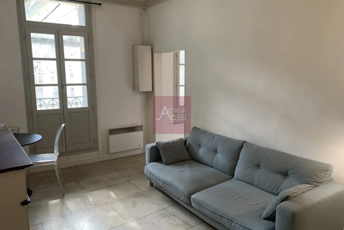 Vente Appartement 2 Pièces Montpellier Écusson Peyrou 