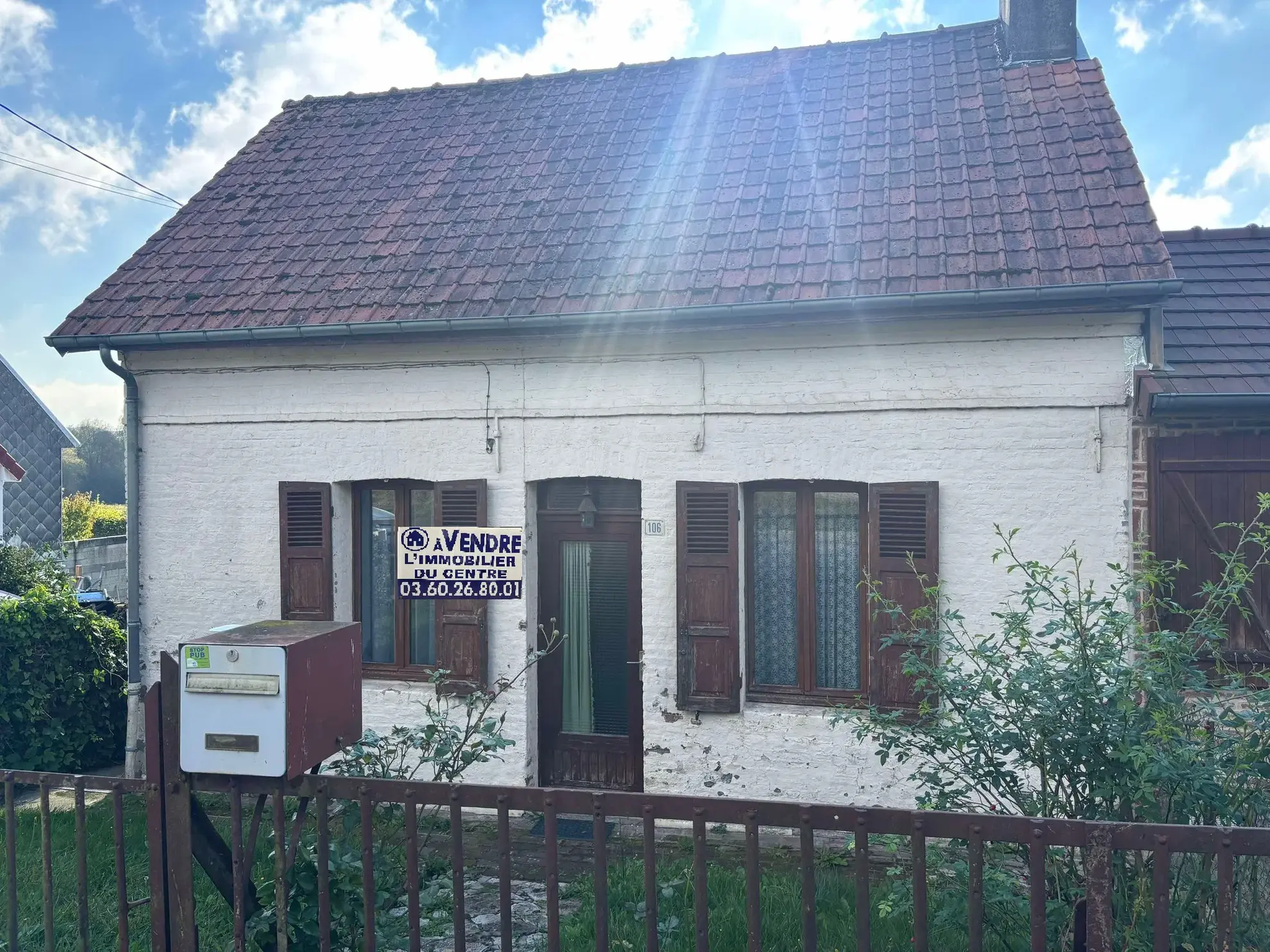 Maison à rénover à Abbeville, proche de la Bouvaque 