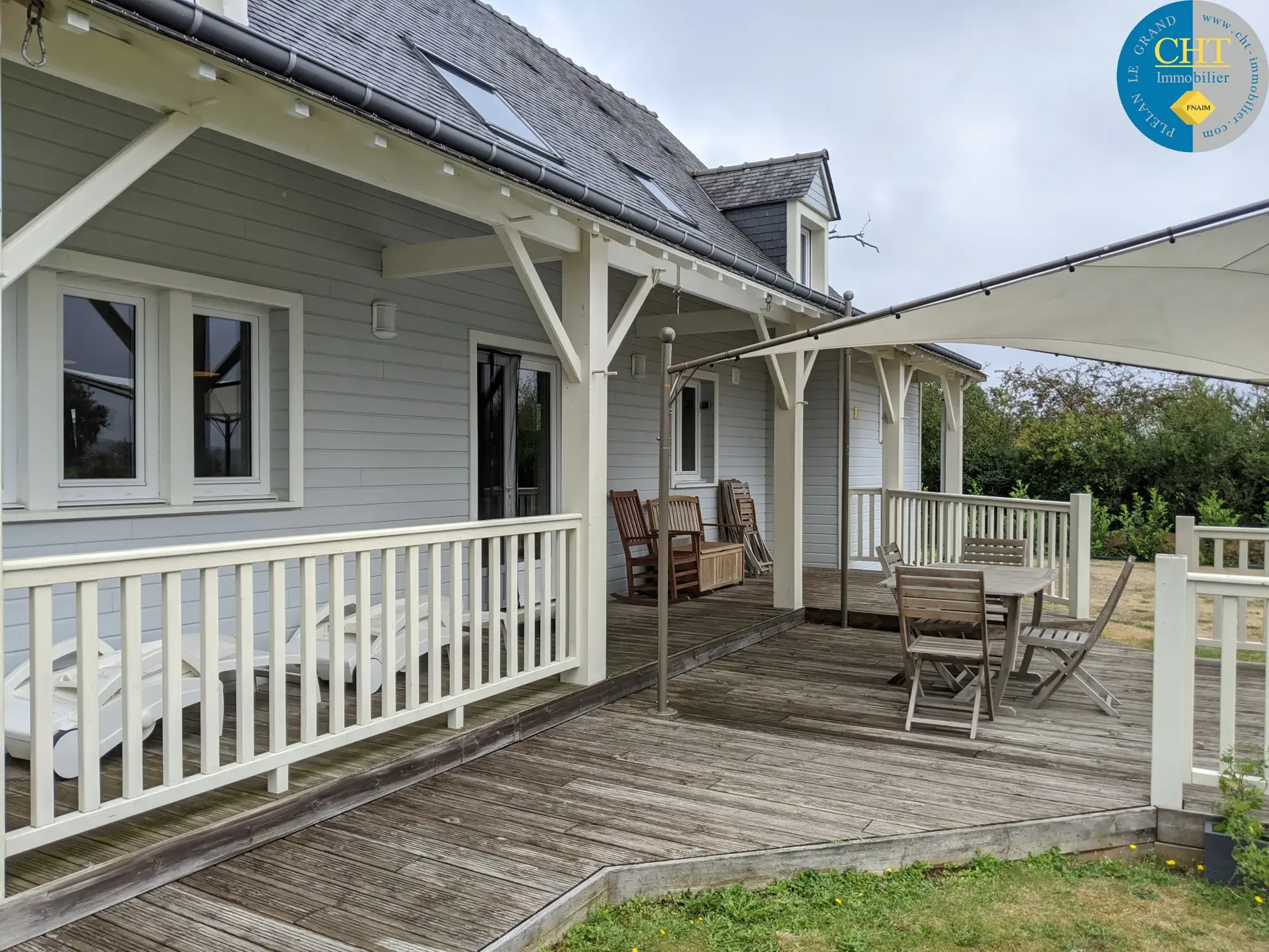 À vendre : Maison en bois écologique à Porcaro avec 4 chambres 