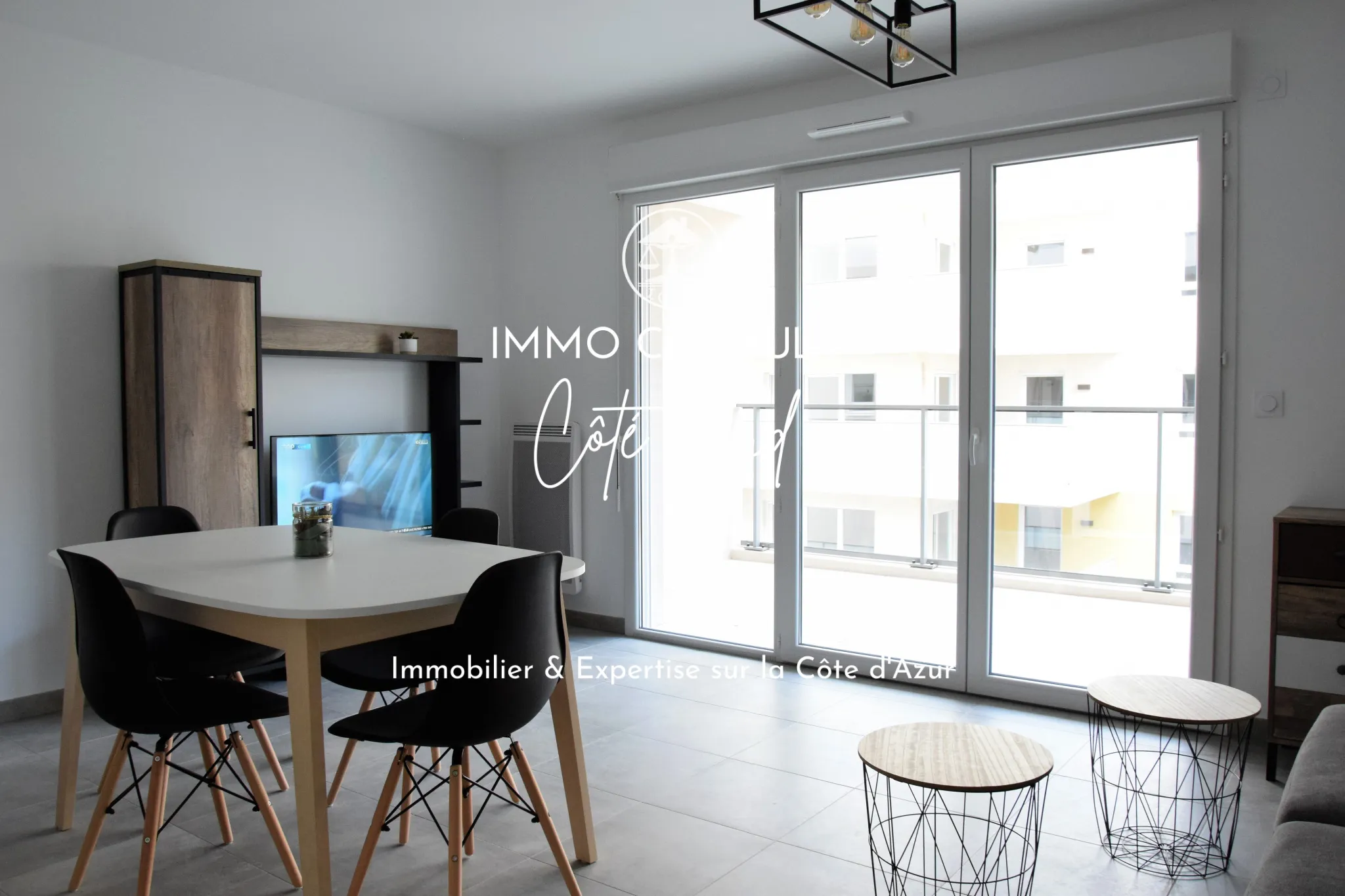 Studio récent à Nice Nord, 30,12 m² avec terrasse 