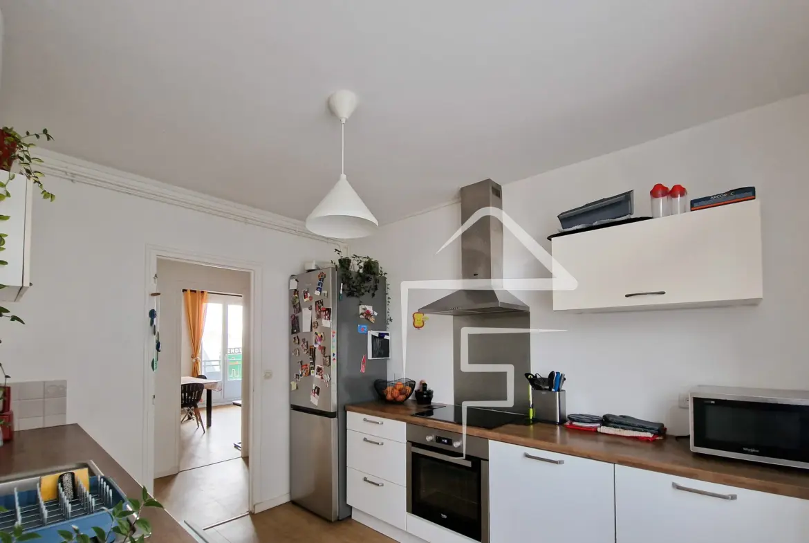 À vendre : Appartement T3/T4 - Nantes, 3 chambres, lumineux et traversant 