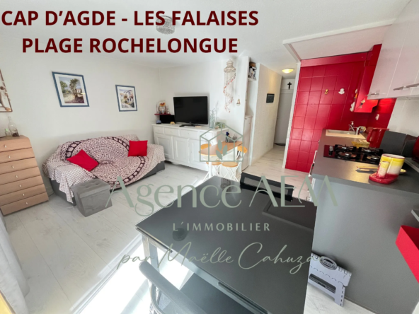 Appartement T3 en rez-de-jardin au Cap d'Agde - Proche de la plage