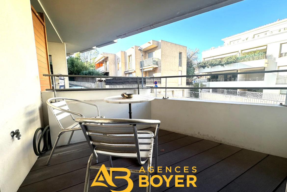 À vendre : Appartement 2 pièces en centre-ville de Bandol 