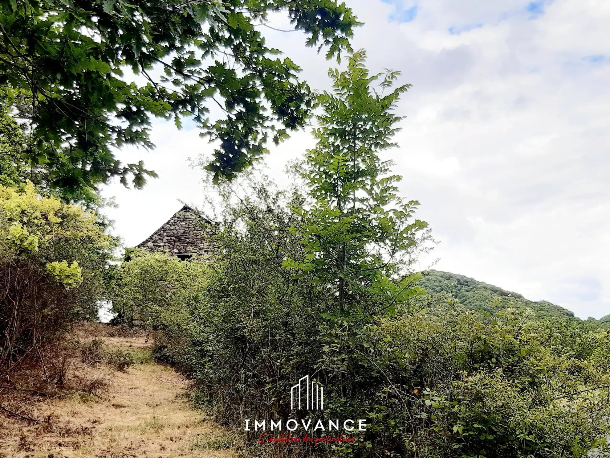 Maison de vigne à vendre avec terrain sur les hauteurs des Raspes du Tarn 