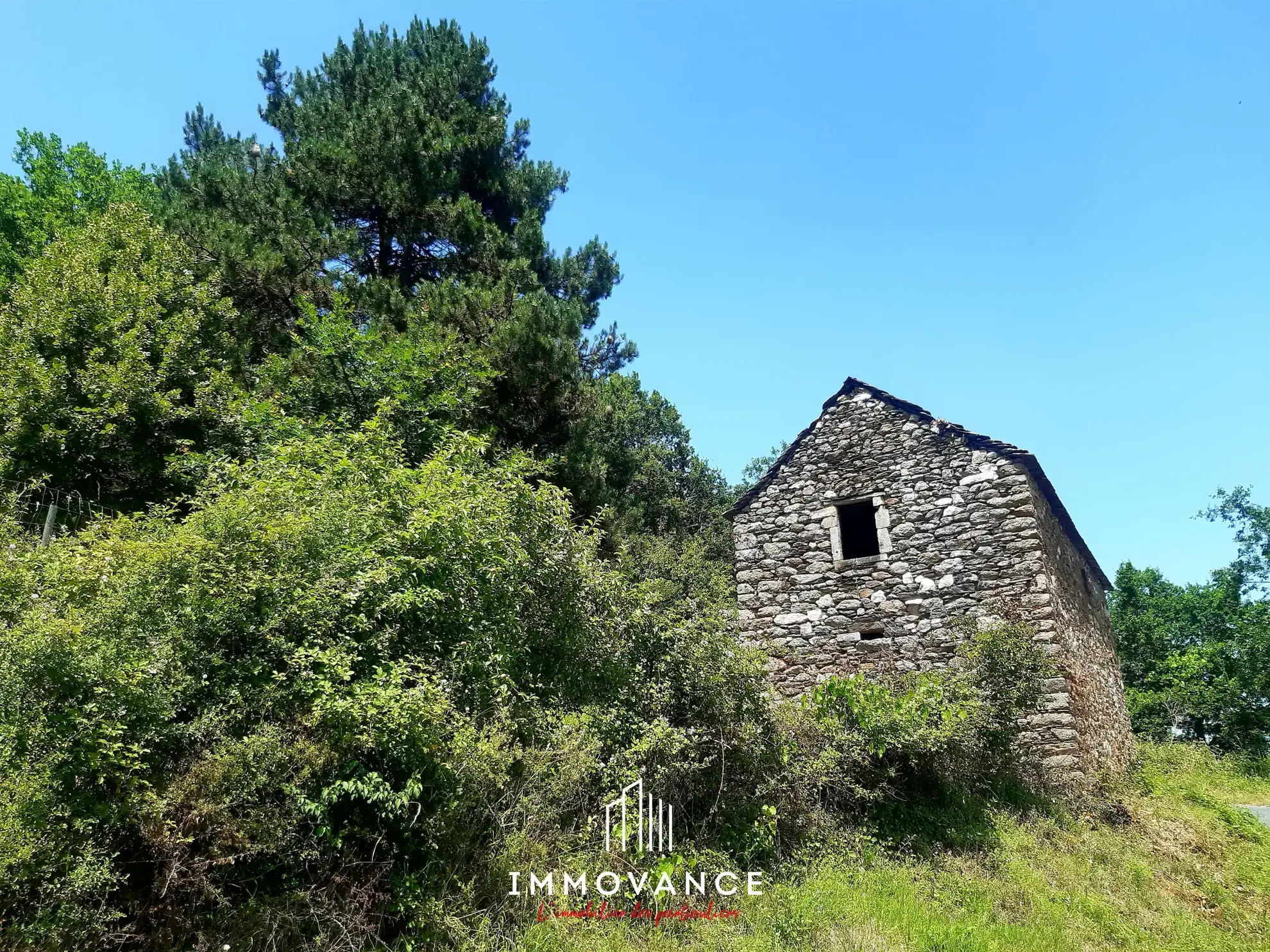 Maison de vigne à vendre avec terrain sur les hauteurs des Raspes du Tarn 