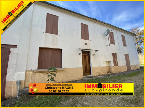 Maison en pierre à rénover à St Pierre d'Aurillac