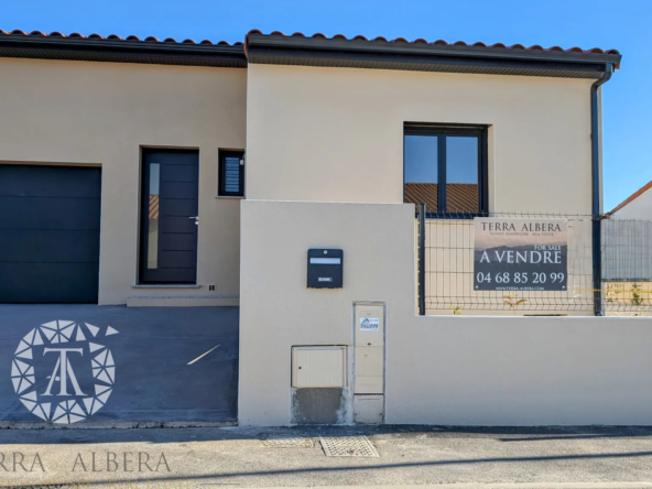 Vente Villa Neuve à Vinca - Vue sur le Canigou