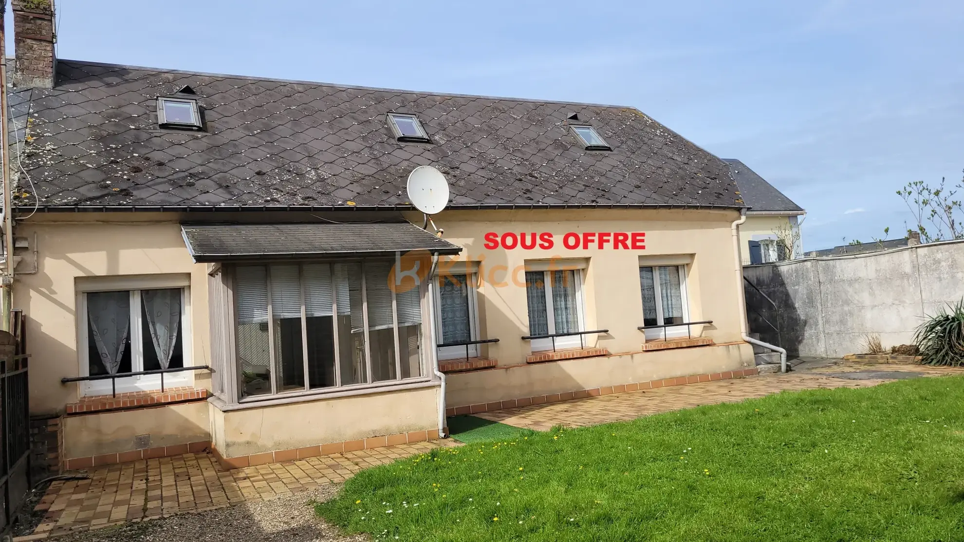 Maison de plain-pied proche du centre-ville à Goderville 