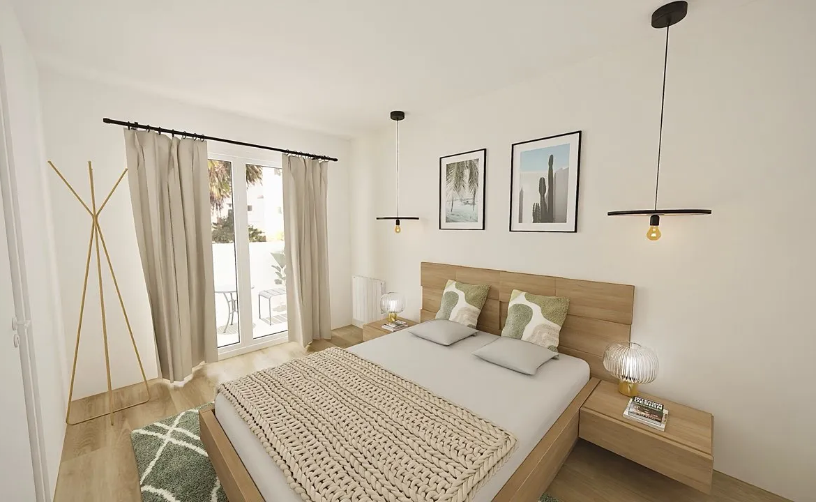 Grand T2 à Mar-Vivo, La Seyne-sur-Mer - 52 m² avec Balcon et Parking 