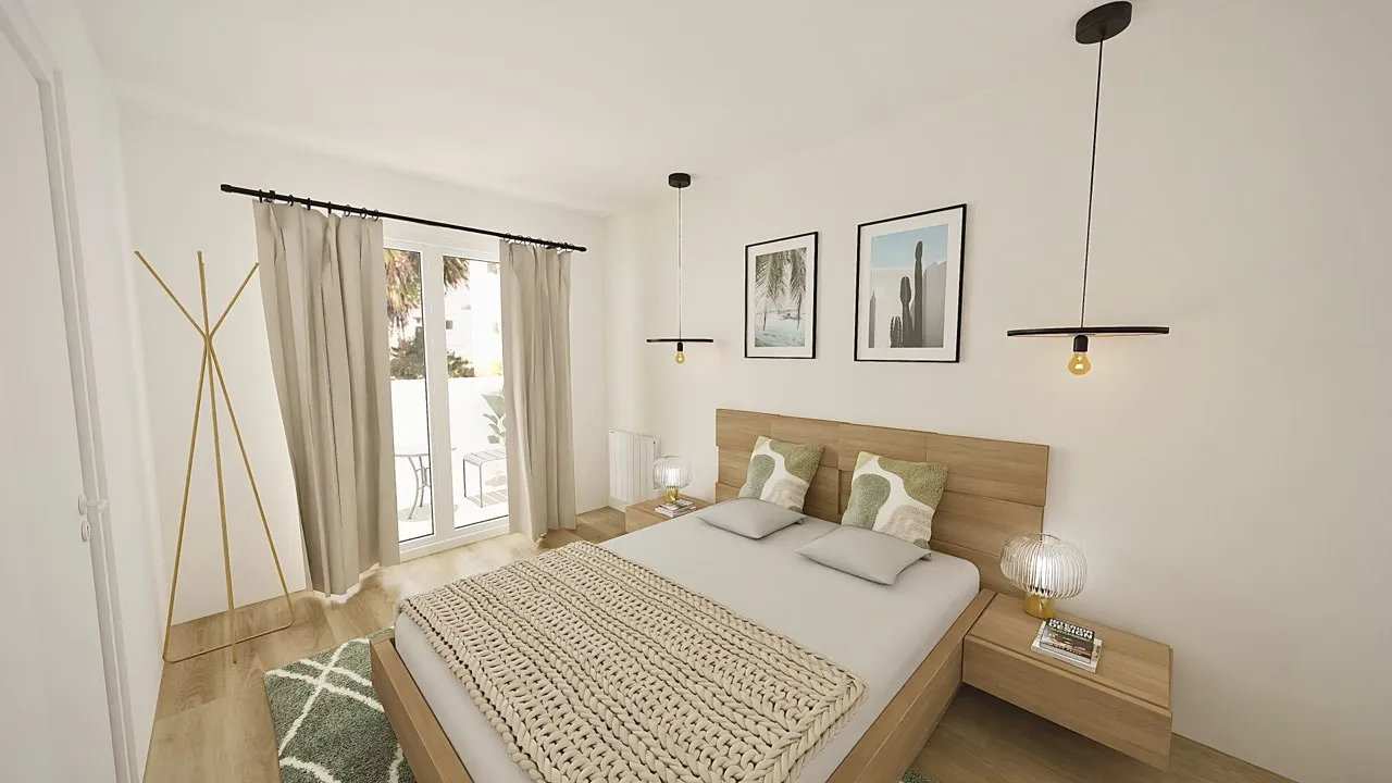 Grand T2 à Mar-Vivo, La Seyne-sur-Mer - 52 m² avec Balcon et Parking 