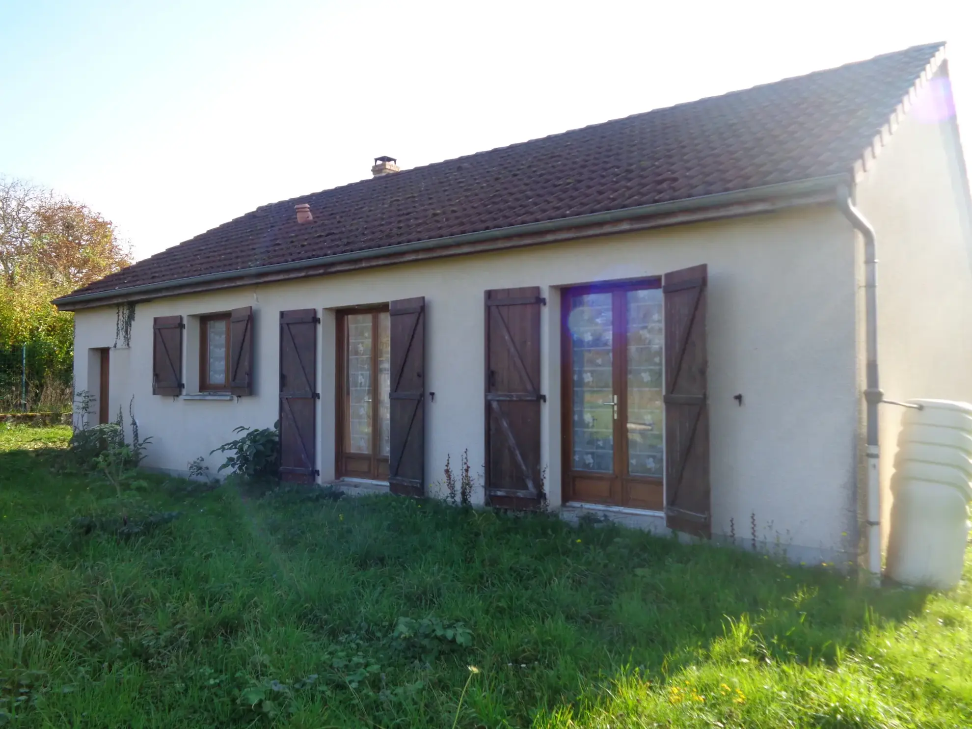 Pavillon plain-pied près de Nevers avec vue sur la campagne 