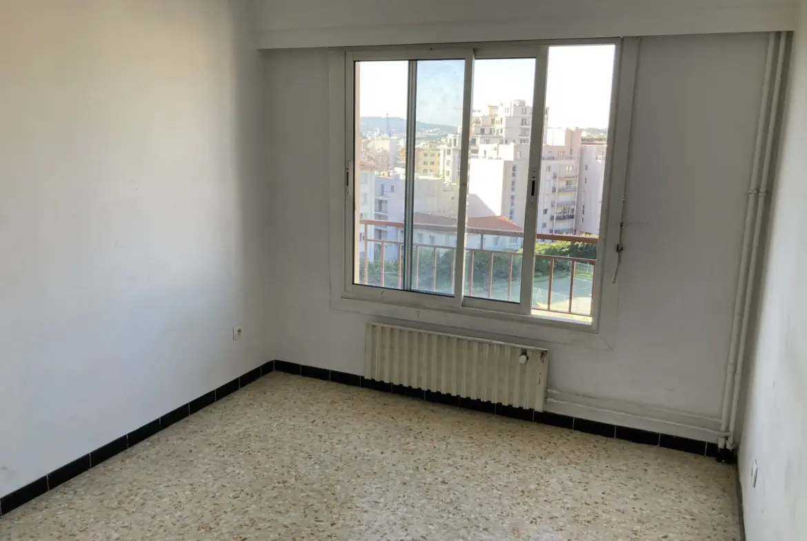 Appartement F4 avec Vue Mer à Toulon - 71,40 m² 