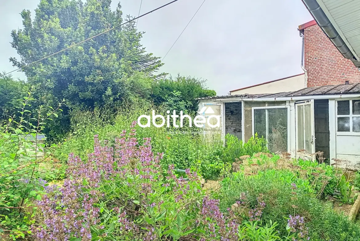 Maison individuelle 82 m² avec jardin et garages à Fouquières-les-Lens 