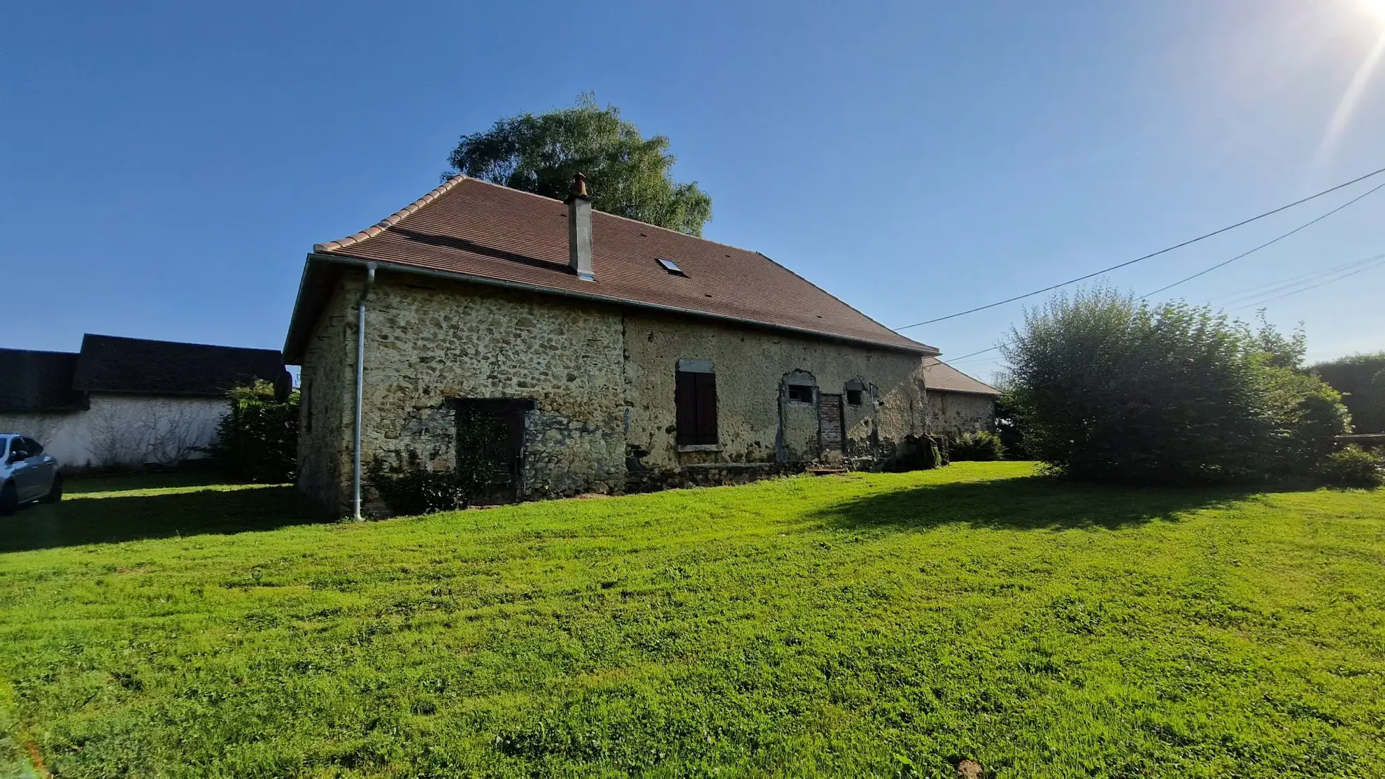 Longère à vendre à Arnac-Pompadour sur 3000 m² de parc 