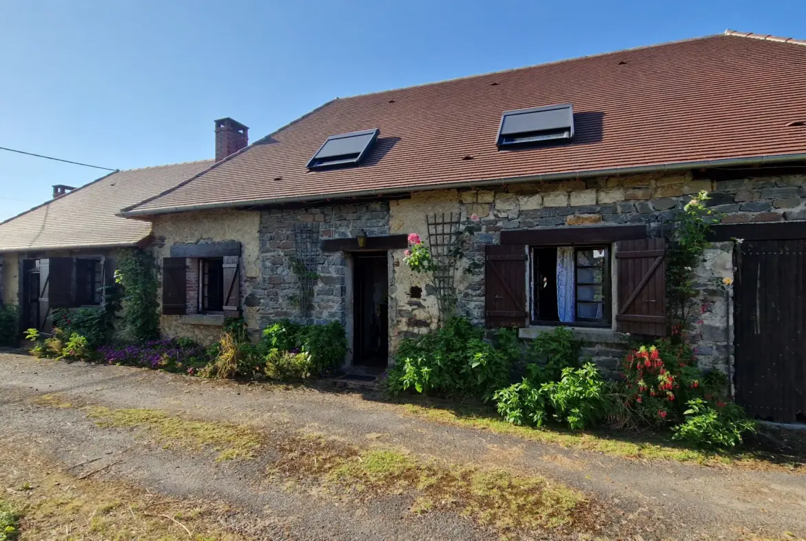 Longère à vendre à Arnac-Pompadour sur 3000 m² de parc 