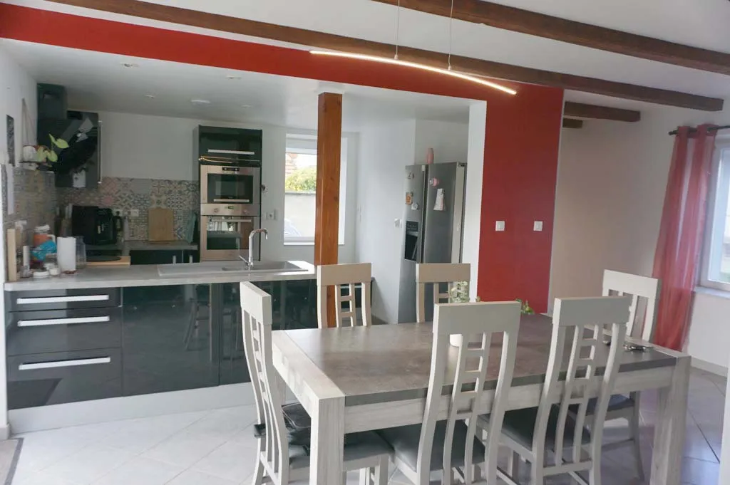 Maison de village rénovée à vendre à Palinges - 90 m² 