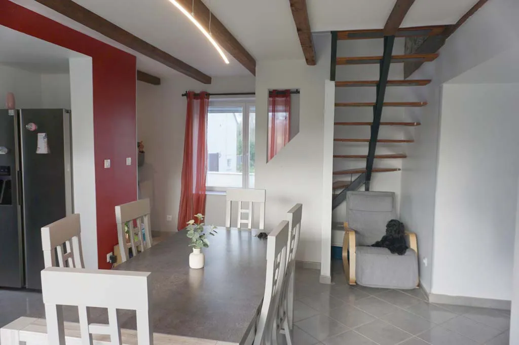 Maison de village rénovée à vendre à Palinges - 90 m² 