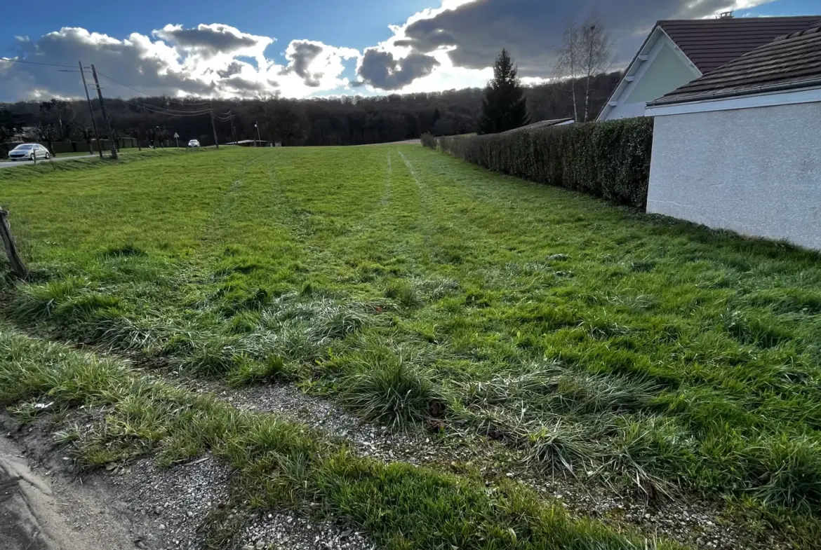 Terrain constructible à Montenois de 2620 m² 