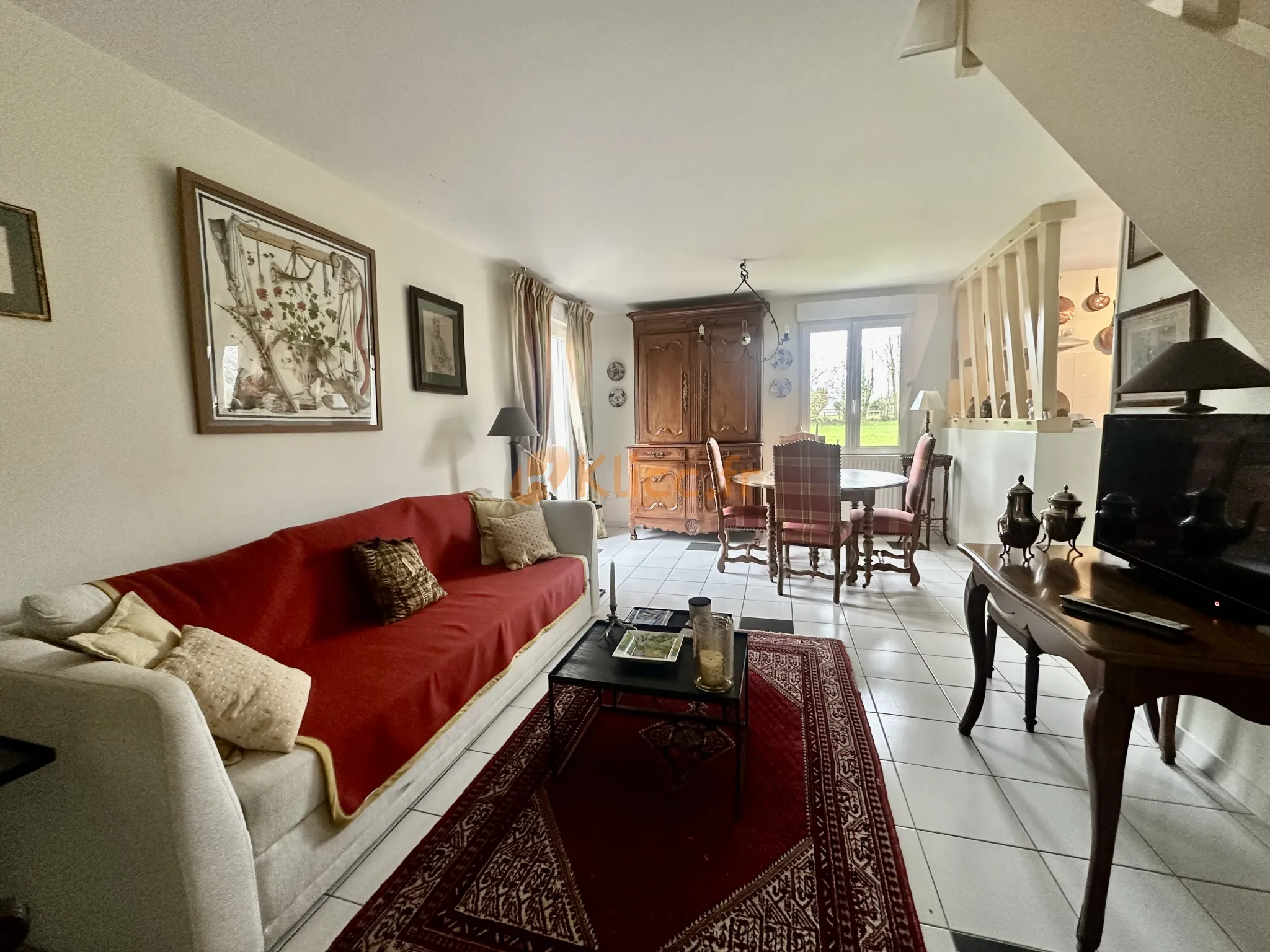 Maison contemporaine à vendre, 1000 m² de jardin, à 20 min de Dieppe 