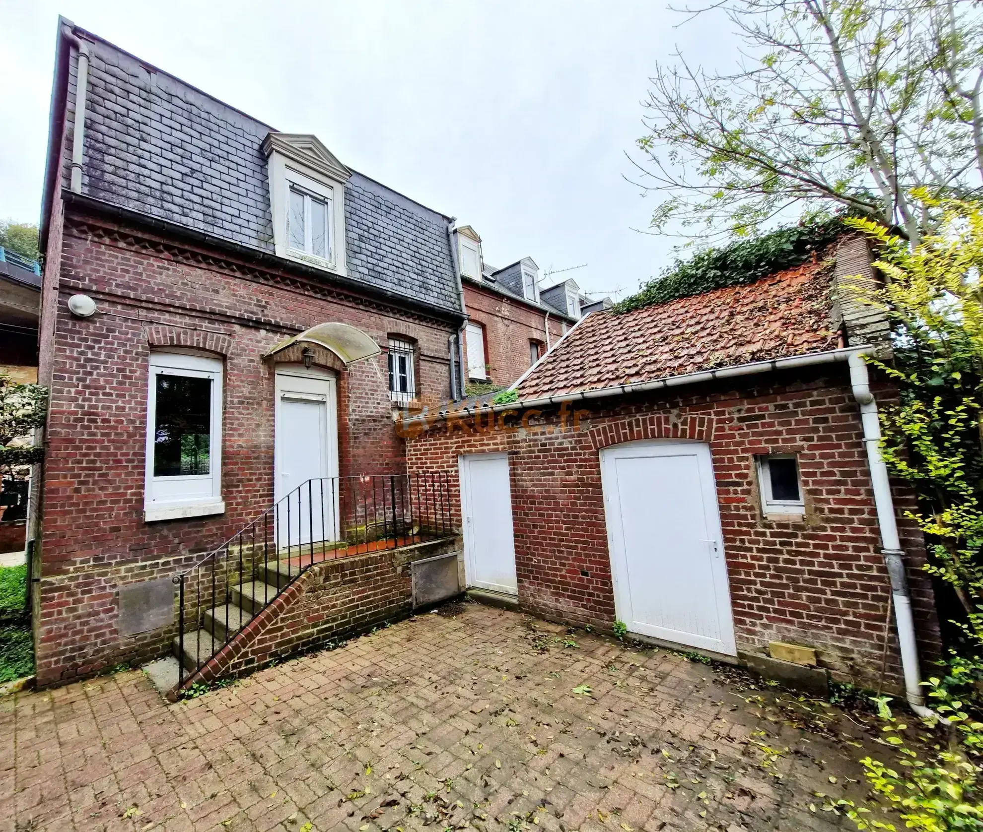 Charmante maison de ville en briques proche de la mer à Dieppe 