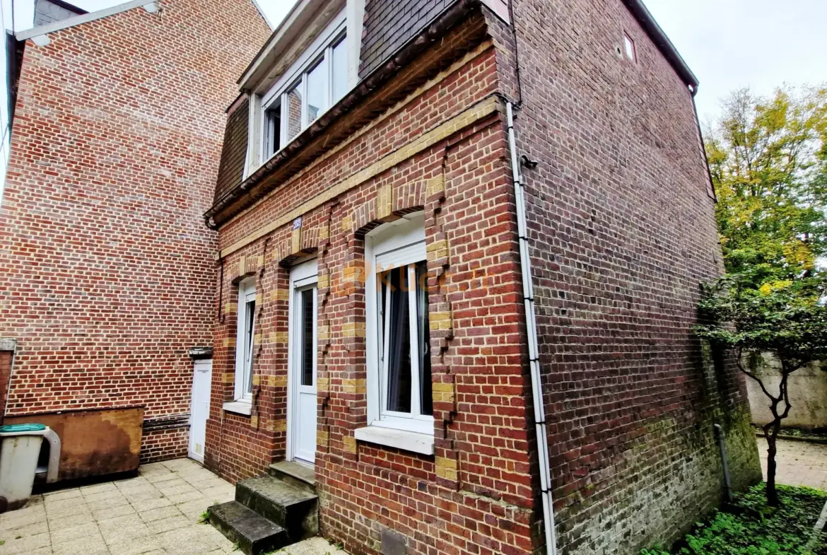 Charmante maison de ville en briques proche de la mer à Dieppe 