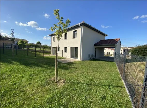 Maison Mitoyenne Neuve de 91 m2 à Montceau 