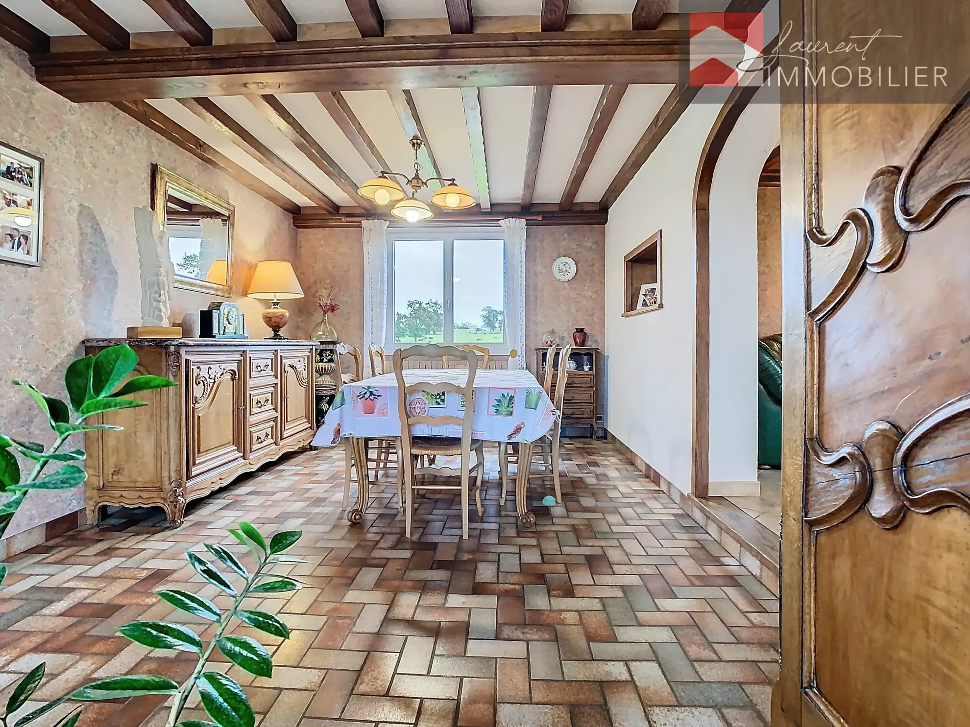 À vendre à Saint-Bénigne : jolie maison avec terrasses et jardin 