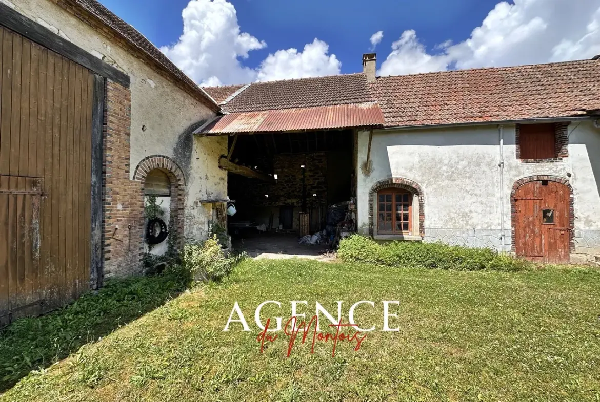 Maison campagnarde à rénover près de Nogent sur Seine 