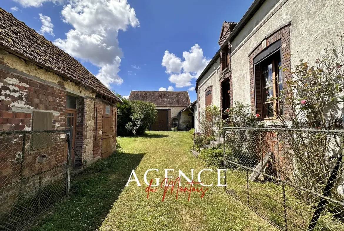 Maison campagnarde à rénover près de Nogent sur Seine 