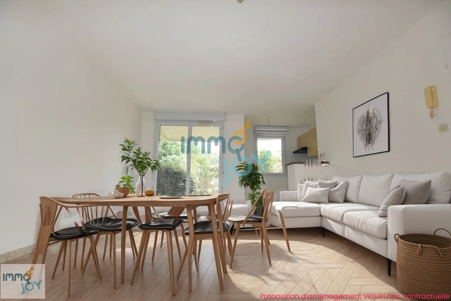 Appartement T2 avec jardin et terrasse à Fonsorbes 